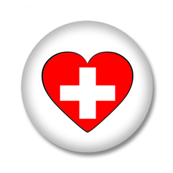 Schweiz Ansteckbutton