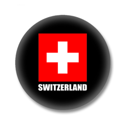 Schweiz Flagge Ansteckbutton