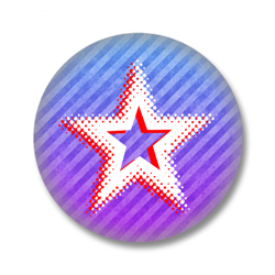 Sterne Button Badge 44