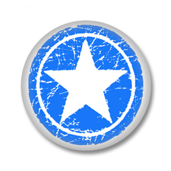 Sterne Button Badge 46