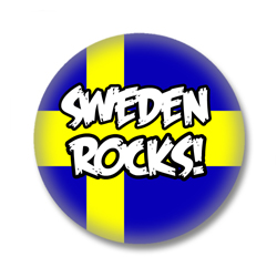 Schweden Button - Sweden Rocks