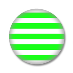 Grün / Weiss gestreifter Button