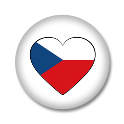 Tschechien Ansteckbutton