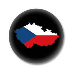 Tschechien Button - Silhouette 2