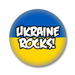 Ukraine Button - Ukraine Rocks