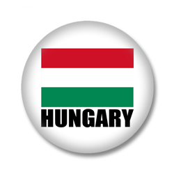 Ungarn Flagge Button