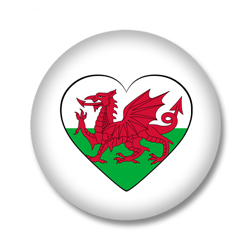 Wales Ansteckbutton