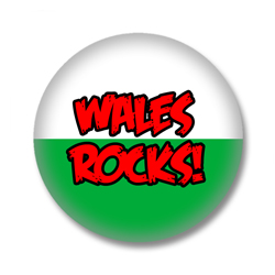 Wales Button - Wales Rocks