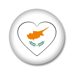 Zypern Ansteckbutton