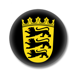 Deutschland Ansteckbutton — Bundesland Baden-Württemberg