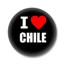 Chile Button Ansteckbutton — I love Chile