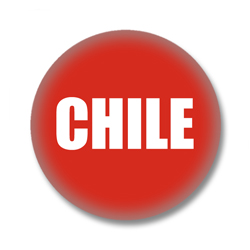Chile Button — Schriftzug Chile