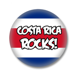 Costa Rica Button — Costa Rica Rocks!