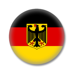 Deutschland Button - Bundesadler