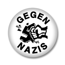 Gegen Nazis Button