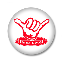 Hang Loose Button Badge / Ansteckbutton