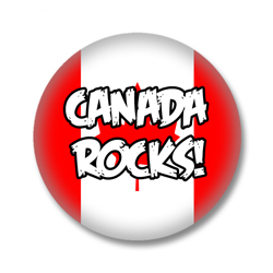 Kanada Button — Canada Rocks!