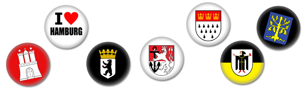 Städte Buttons
